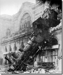 Train Wreck at Montparnasse 1895